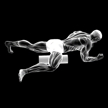Roll Hip Stretch demonstration