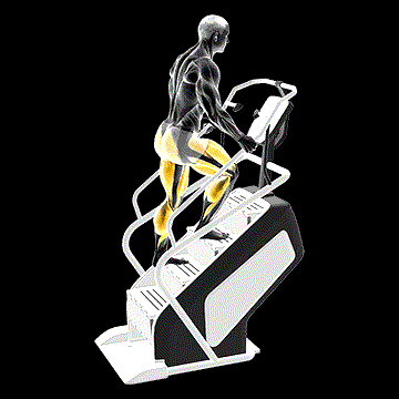 Walking on Stepmill demonstration