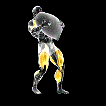 Strongman Sandbag Walk demonstration