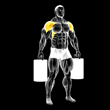 Strongman Crucifix Hold demonstration