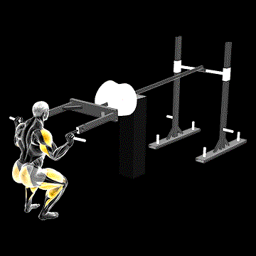 Strongman Viking Press demonstration