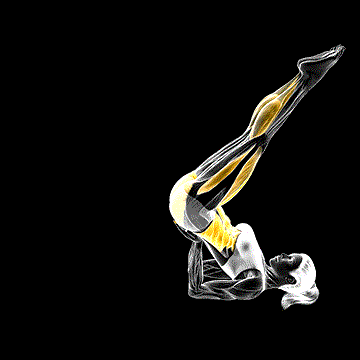 Pilates Scissors demonstration