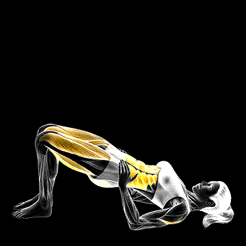 Pilates Shoulder Bridge demonstration