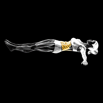 Lying Lower Back Stretch demonstration