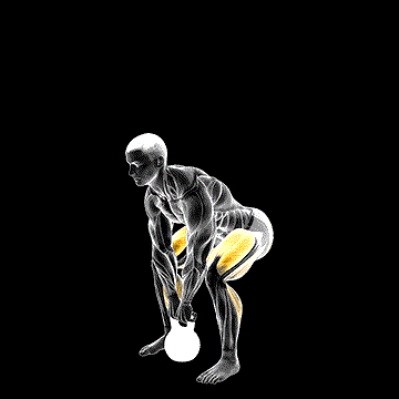 Kettlebell Deadlift demonstration