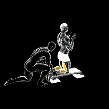 Assisted Inverse Leg Curl demonstration