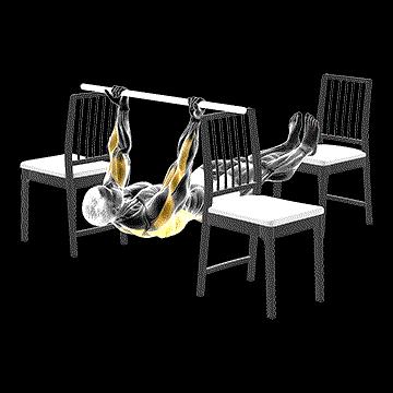 Elevated Inverted Underhand-Grip Row demonstration