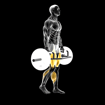 Trap Bar Split-Stance RDL demonstration