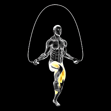 High-Knee Jump Rope demonstration