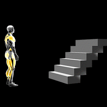 Stair Jump demonstration