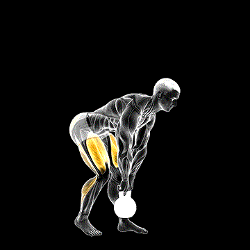 Kettlebell Kickstand One-Leg Deadlift demonstration