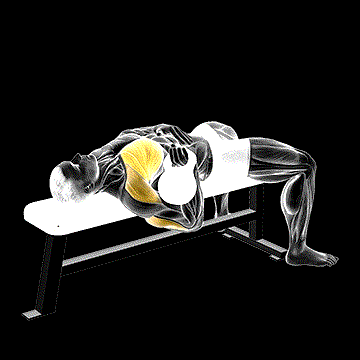 Kettlebell One-Arm Bench Press demonstration