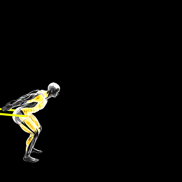 Band Long Jump demonstration