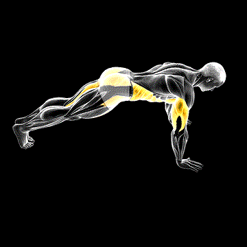 Cross-Body Push-up demonstration
