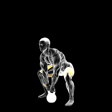 Kettlebell Sumo Deadlift demonstration