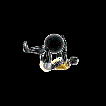 Dead Bug (w/ Stability Ball) demonstration