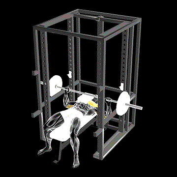 Barbell Bench Press (w/ 2 Board) demonstration