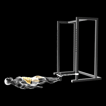 Band Reverse Crunch demonstration