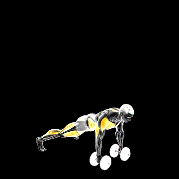 Dumbbell Devil Press demonstration