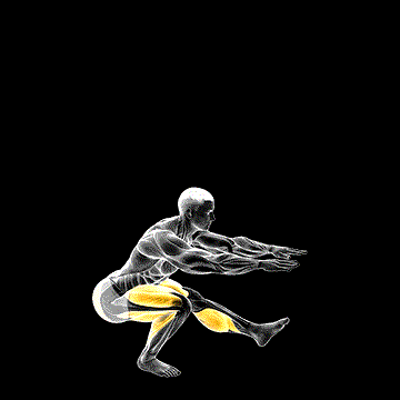 Jumping Pistol Squat demonstration