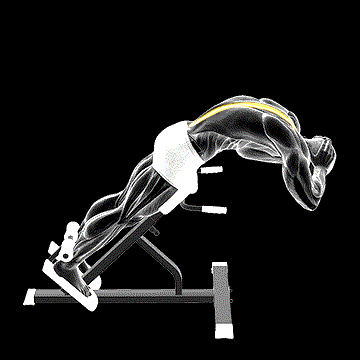 45-Degrees Back Extension demonstration