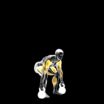 Kettlebell Clean And Jerk demonstration