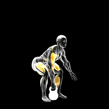 Kettlebell One-Arm Clean demonstration