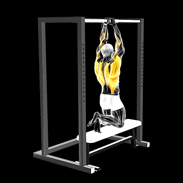 Assisted Commando Pull-up demonstration