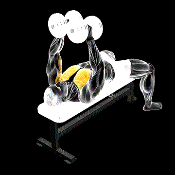 Dumbbell One-Arm Alternate Fly demonstration