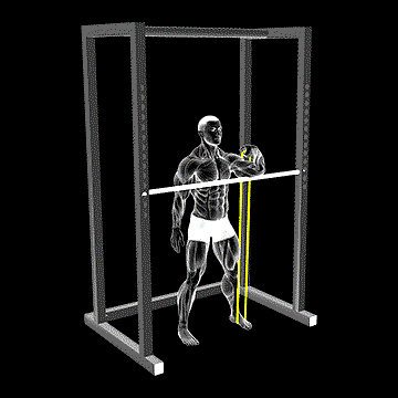 Band-Assisted Front Rack Stretch demonstration