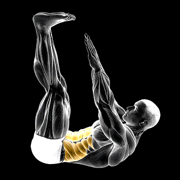 Lying Toe Touch demonstration