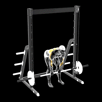 Smith Bent-over Narrow Pronated Grip Row demonstration