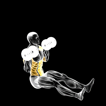Dumbbell Z Press demonstration