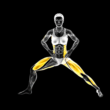 Reverse Warrior Pose demonstration