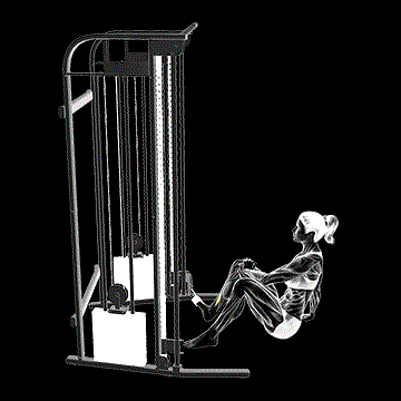 Cable Seated Foot Inversion demonstration