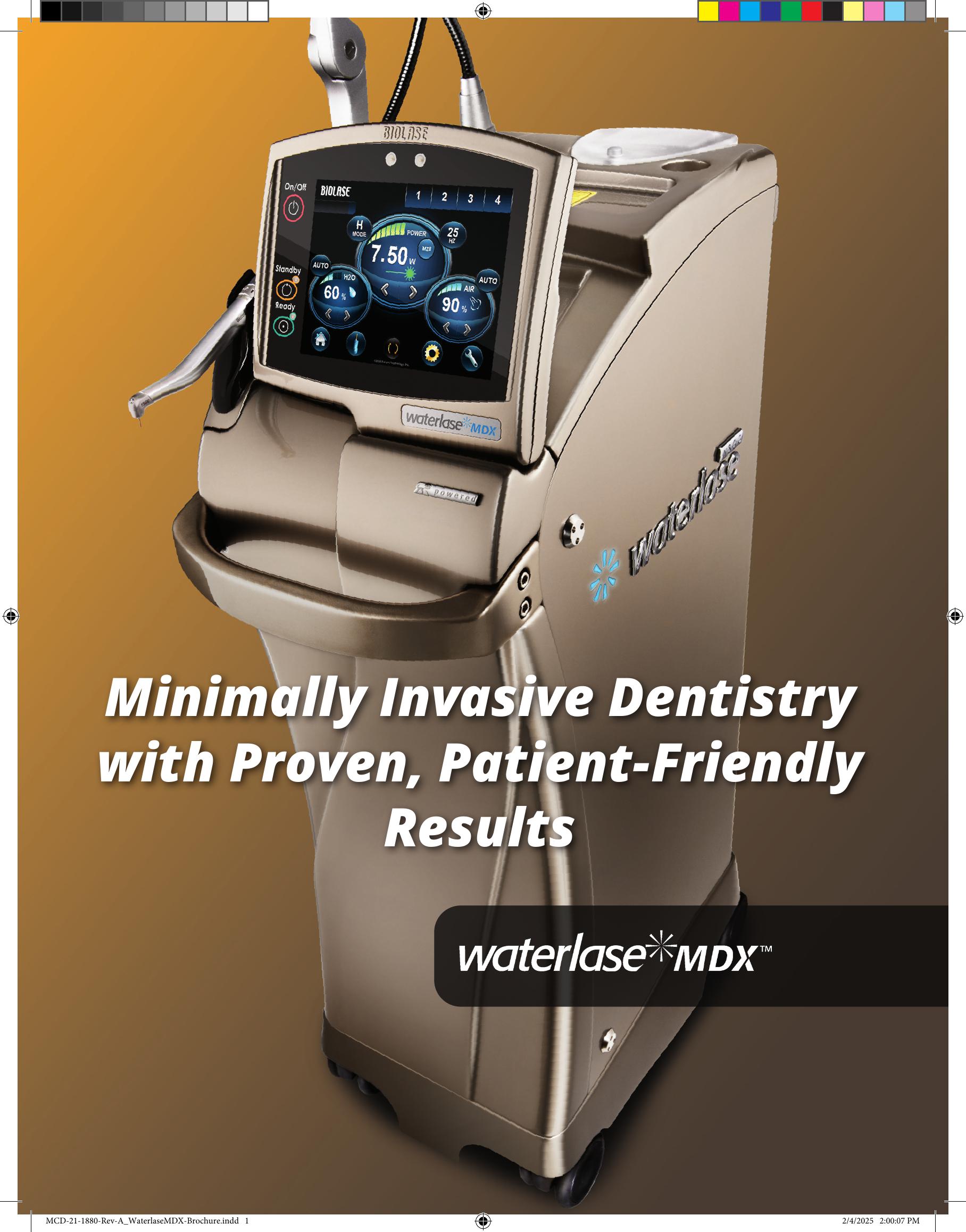 Waterlase MDX 300 Brochure - Print