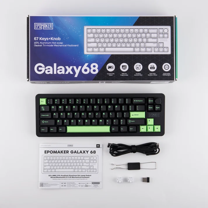 EPOMAKER GALAXY68 vista 5