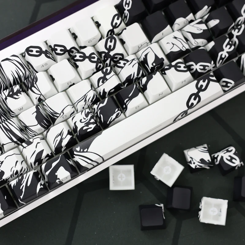 KEYCAPS MAKIMA ANIME vista 2