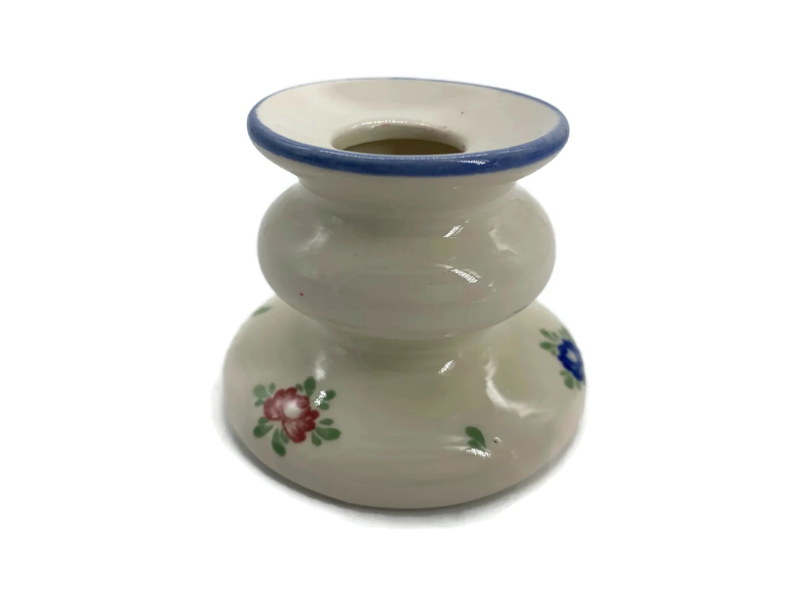 Zeller Keramik Petite Rose Kerzenleuchter 6 cm