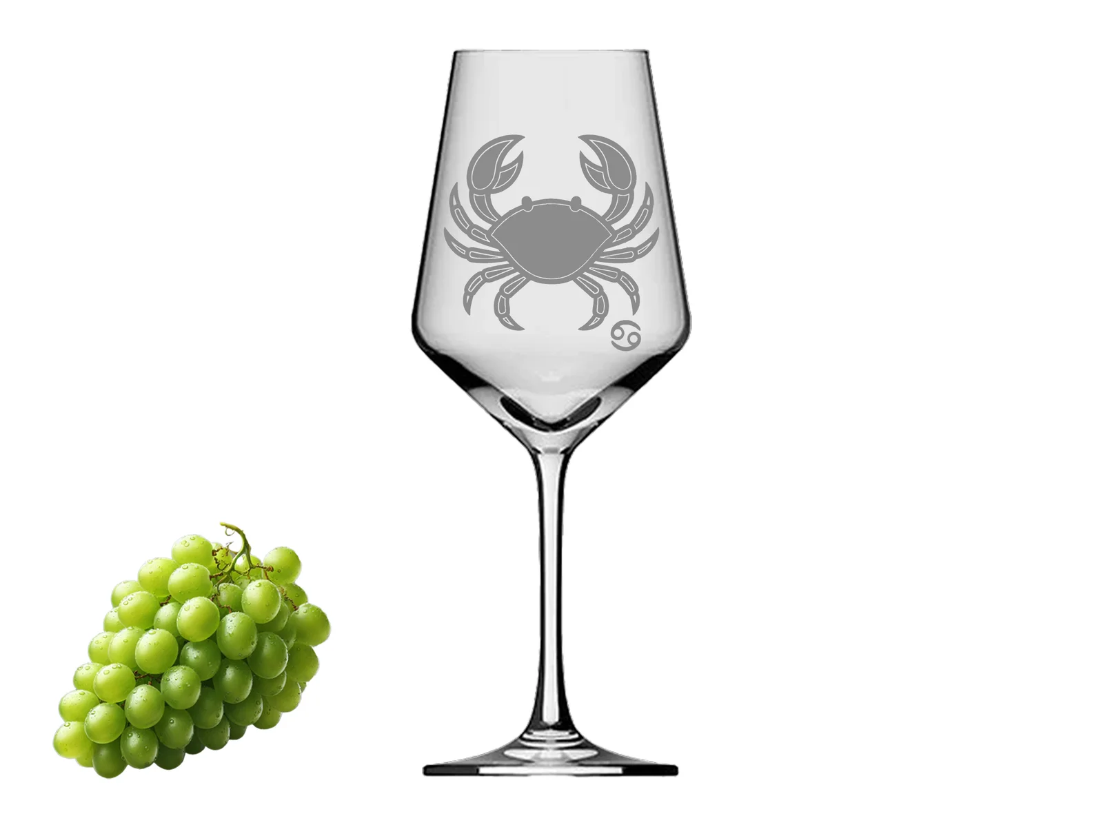 Weinglas Sternzeichen Krebs 350ml spülmaschinenfest und stilvoll für jeden Anlass