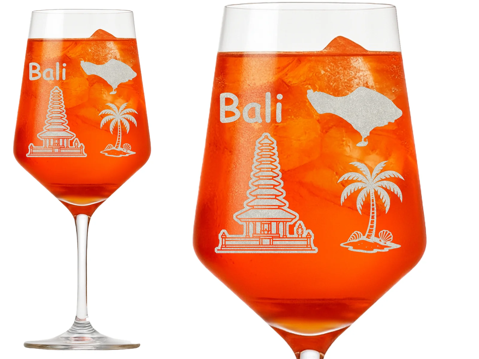 1x Weinglas Insel Bali Details Elegantes Weinglas von Valhalla für Weinliebhaber