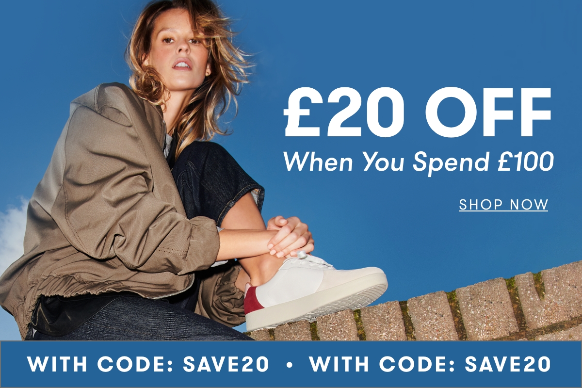 £20 Off When You Spend £100 With Code SAVE20