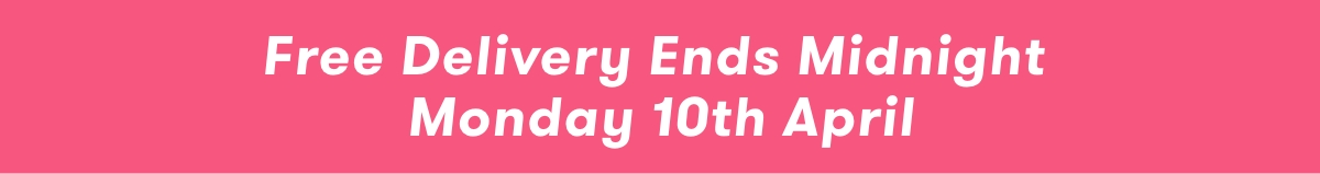Free Delivery Ends Banner