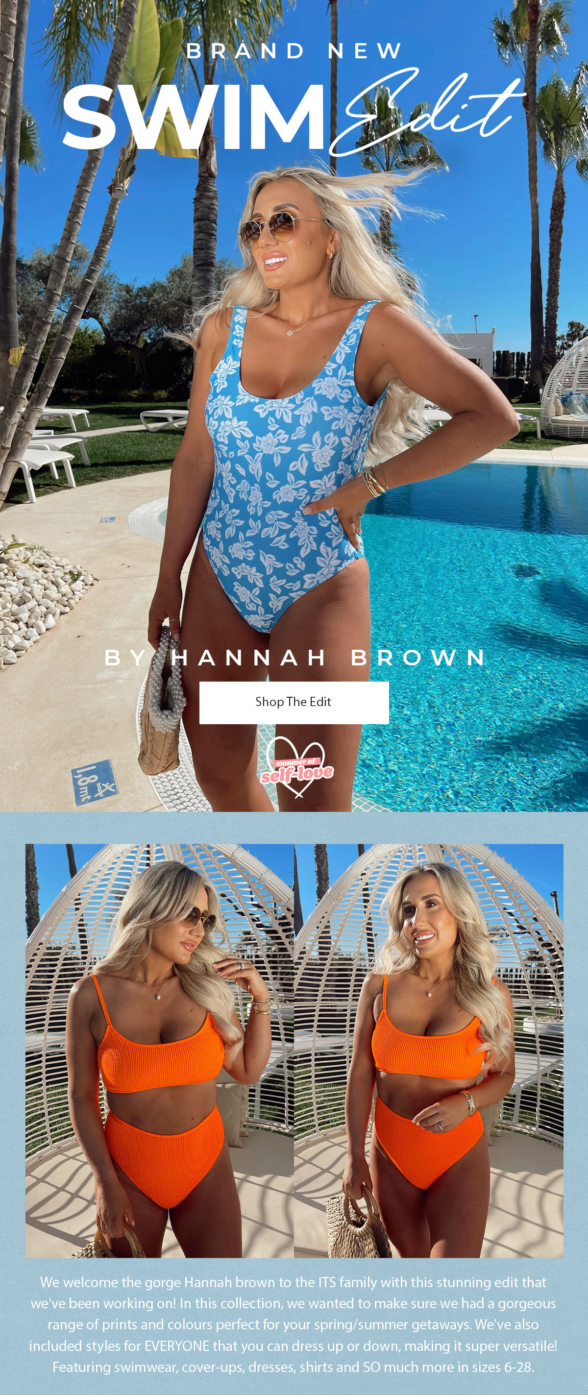 NEW Swimwear Edit with Hannah Brown! 🌞🧡 - Princess Pia Mia