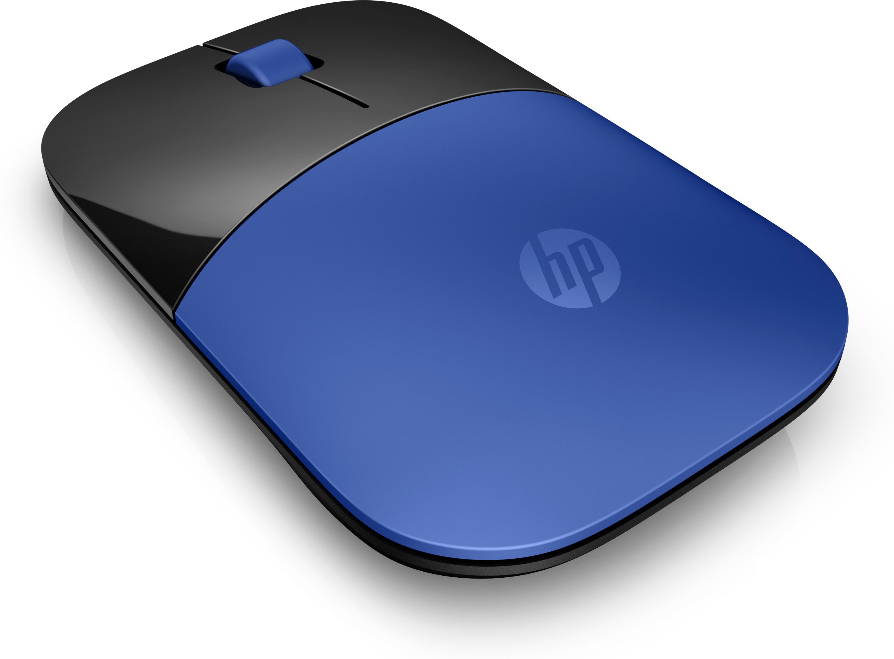 HP Z3700 Blue Wireless Mouse RF Draadloos Optisch 1200DPI Zwart, Blauw Ambidextrous