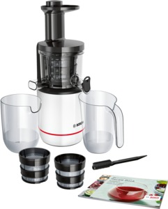 Bosch MESM500W VitaExctract  - Slowjuicer - Zwart Wit