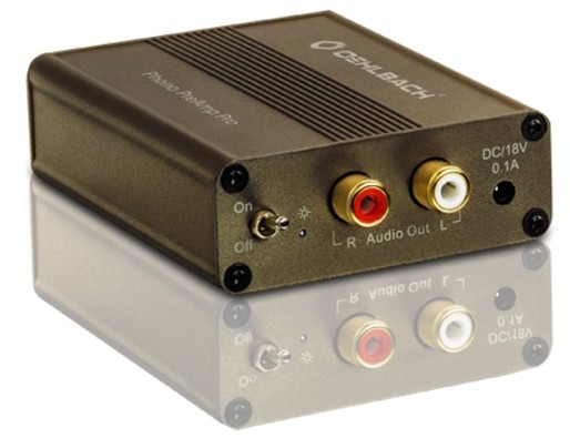 Oehlbach PHONO PREAMP PRO DAC versterker Bruin