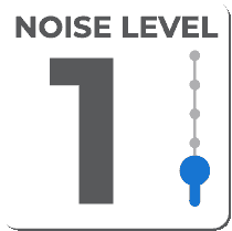 Noise level 1 sticker