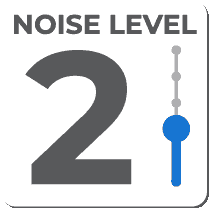 Noise level 2 sticker