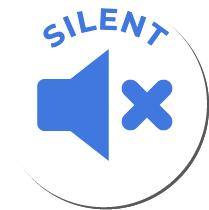 Silent sticker